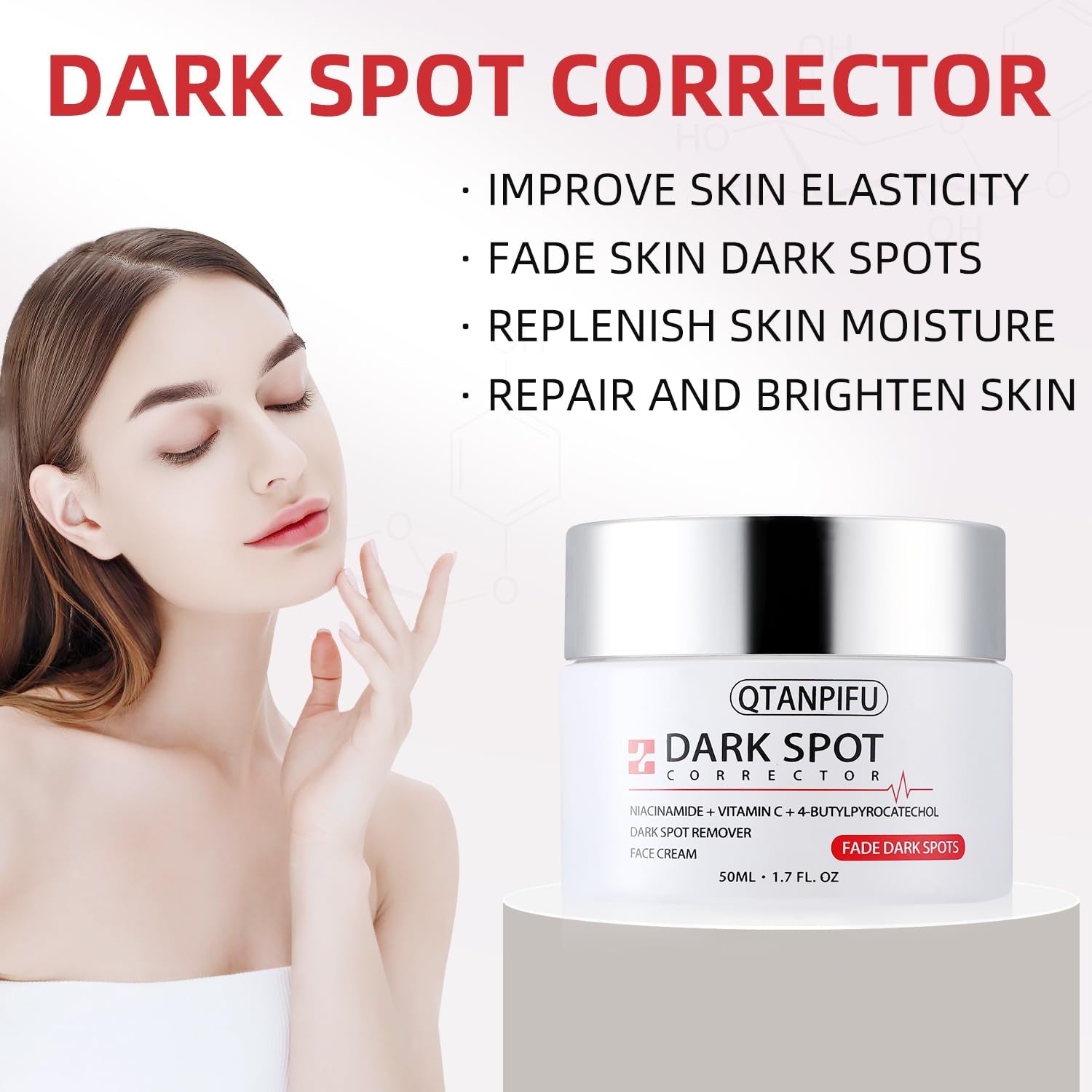 QTANPIFU Dark Spot Corrector – 50ml | The Professional-Strength Targeted Solution for Stubborn Hyperpigmentation