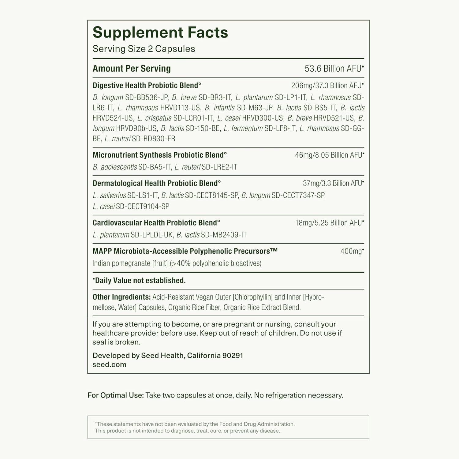 Seed DS-01? 14-Day Gut Reset - 28 Capsules | Rapid Gut Relief & Microbiome Support