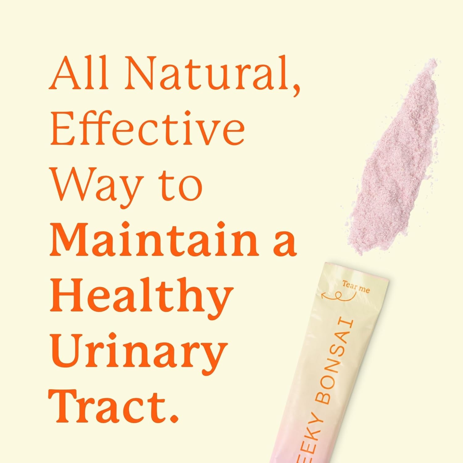 Cheeky Bonsai Bye Bye UTI 10 Hibiscus Lemonade Drink Mix Packets