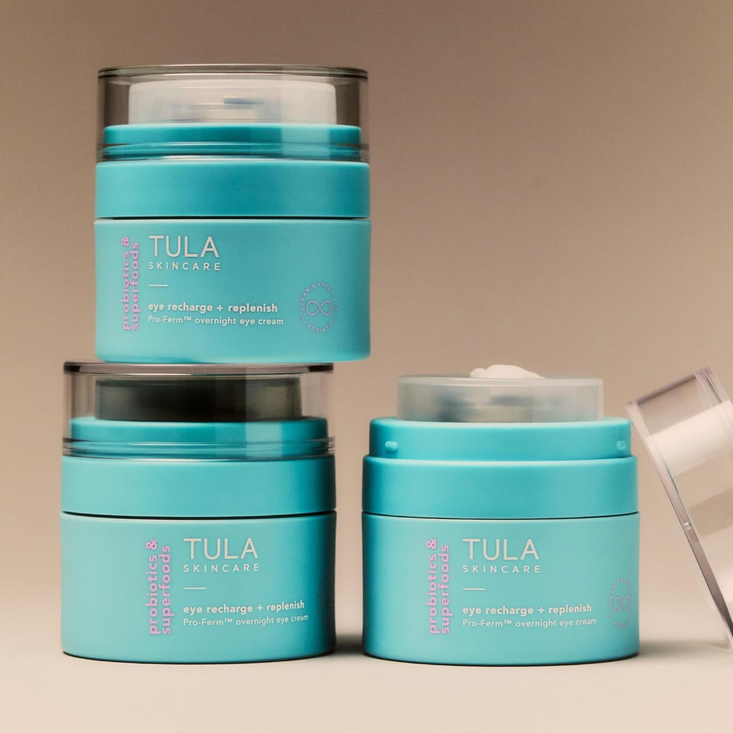 TULA SKINCARE Eye Recharge + Replenish Pro-Ferm™ – 15ml Firming & Hydrating Eye Treatment