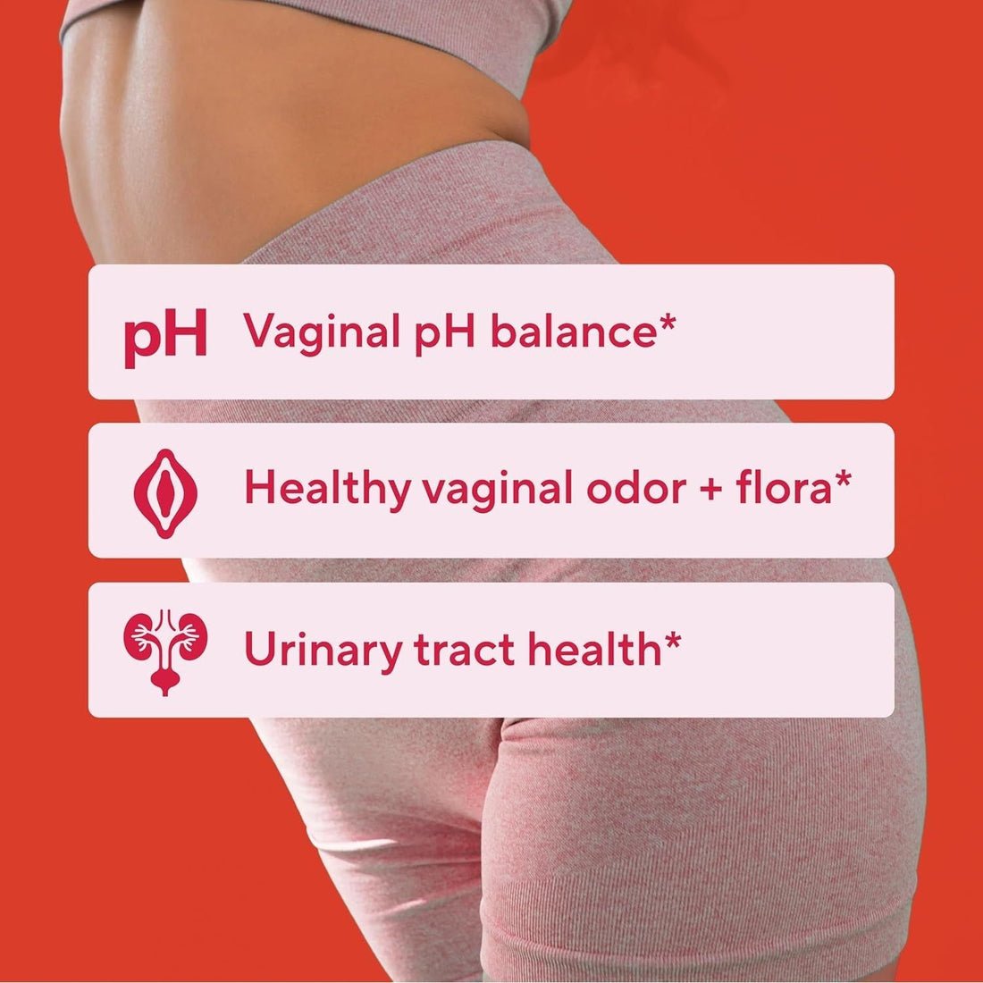 Sunergetic Vaginal Probiotic 60 Capsules | Clinically Studied UREX + Cranberry for pH Balance, Vaginal Flora & Urinary Tract Health