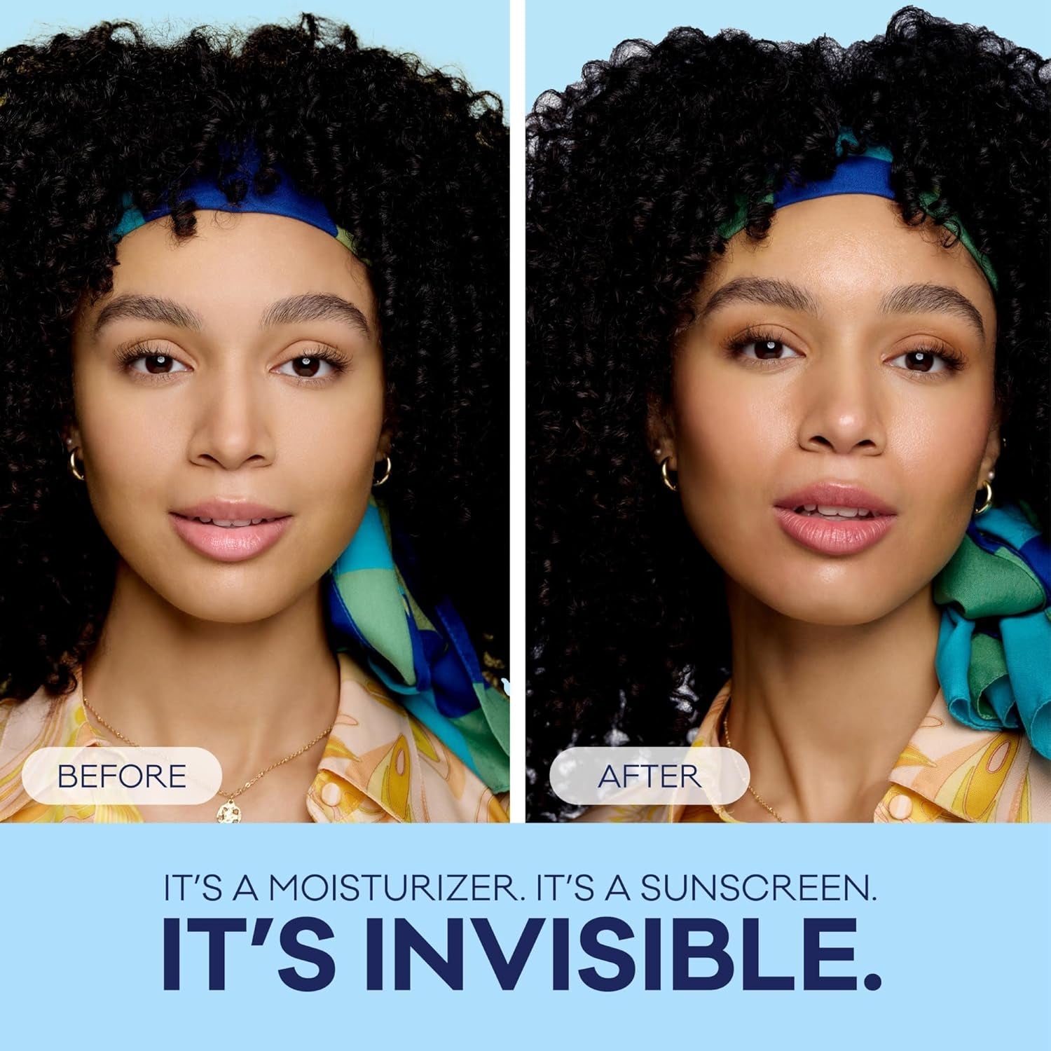 Bioré UV Aqua Rich Weightless Moisturizer SPF 50 50ml | Hydrating Invisible Sunscreen & Makeup Primer