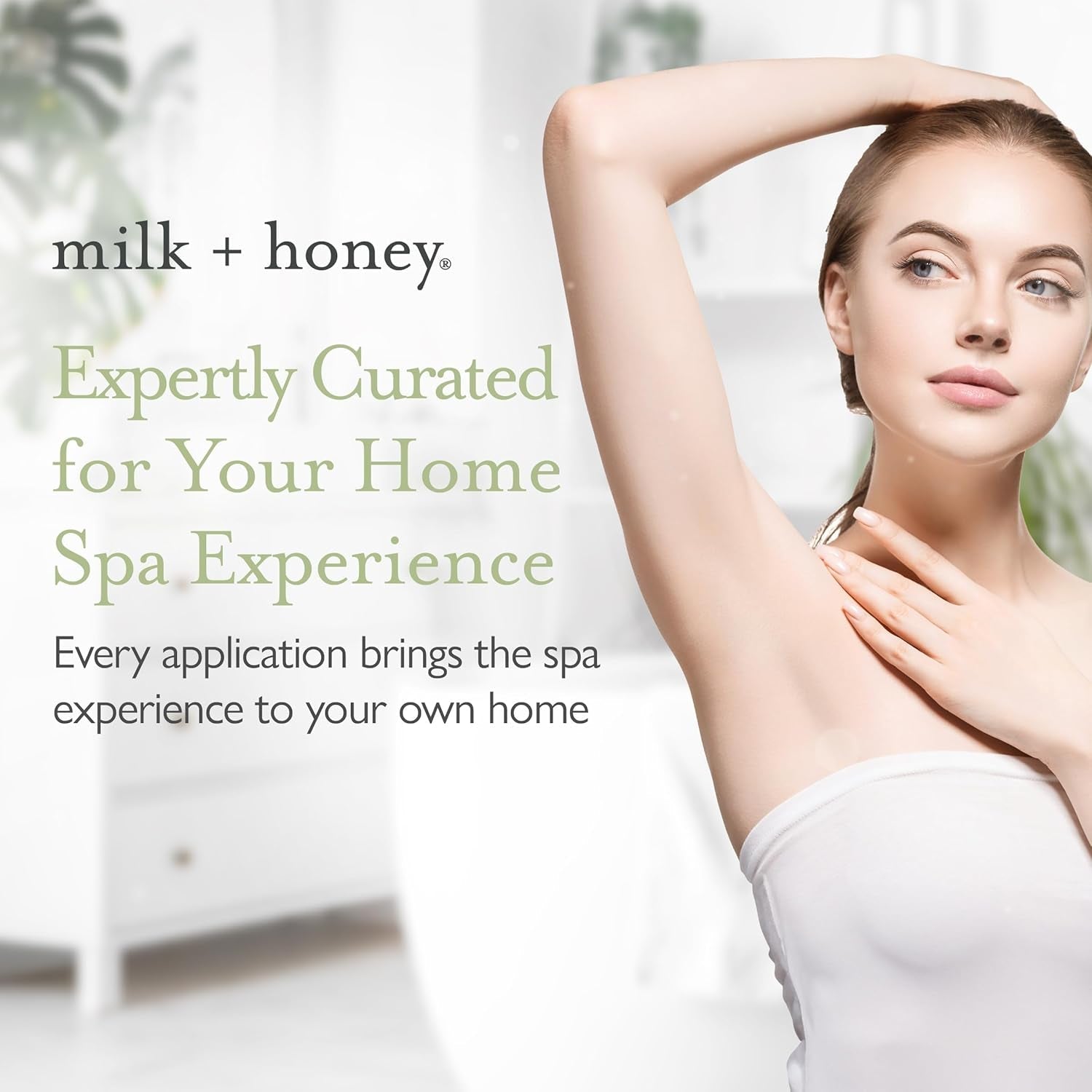 milk + honey Cream Deodorant No. 46 – 2.25 oz | A nourishing, aluminum-free cream deodorant with a warm, calming blend of sandalwood, vetiver, and cardamom.