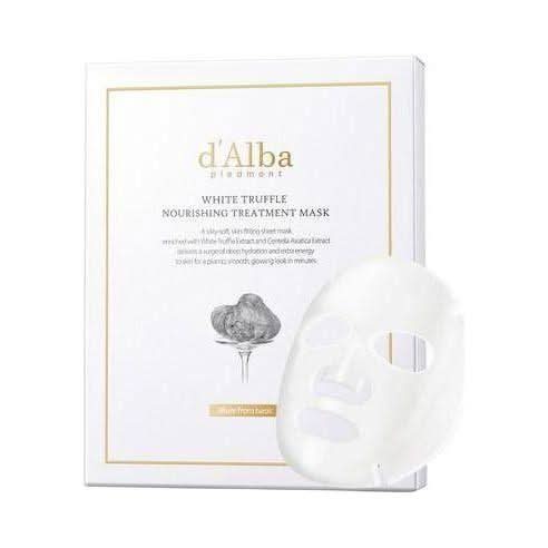 d'Alba White Truffle Nourishing Treatment Mask 5-Pack | A Luxury Spa Treatment At Home!