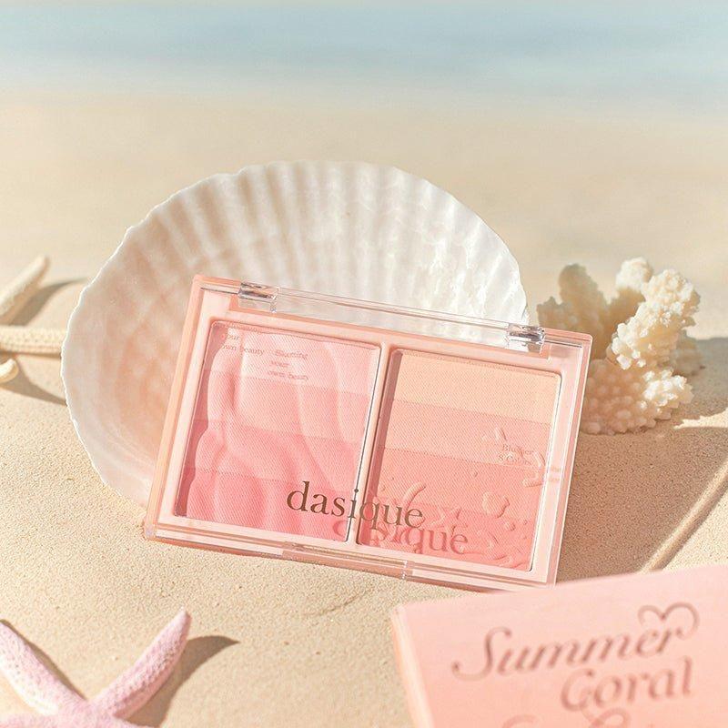 Dasique Blending Layer Cheek 01 Summer Coral Edition | Soft, Layered Coral Blush