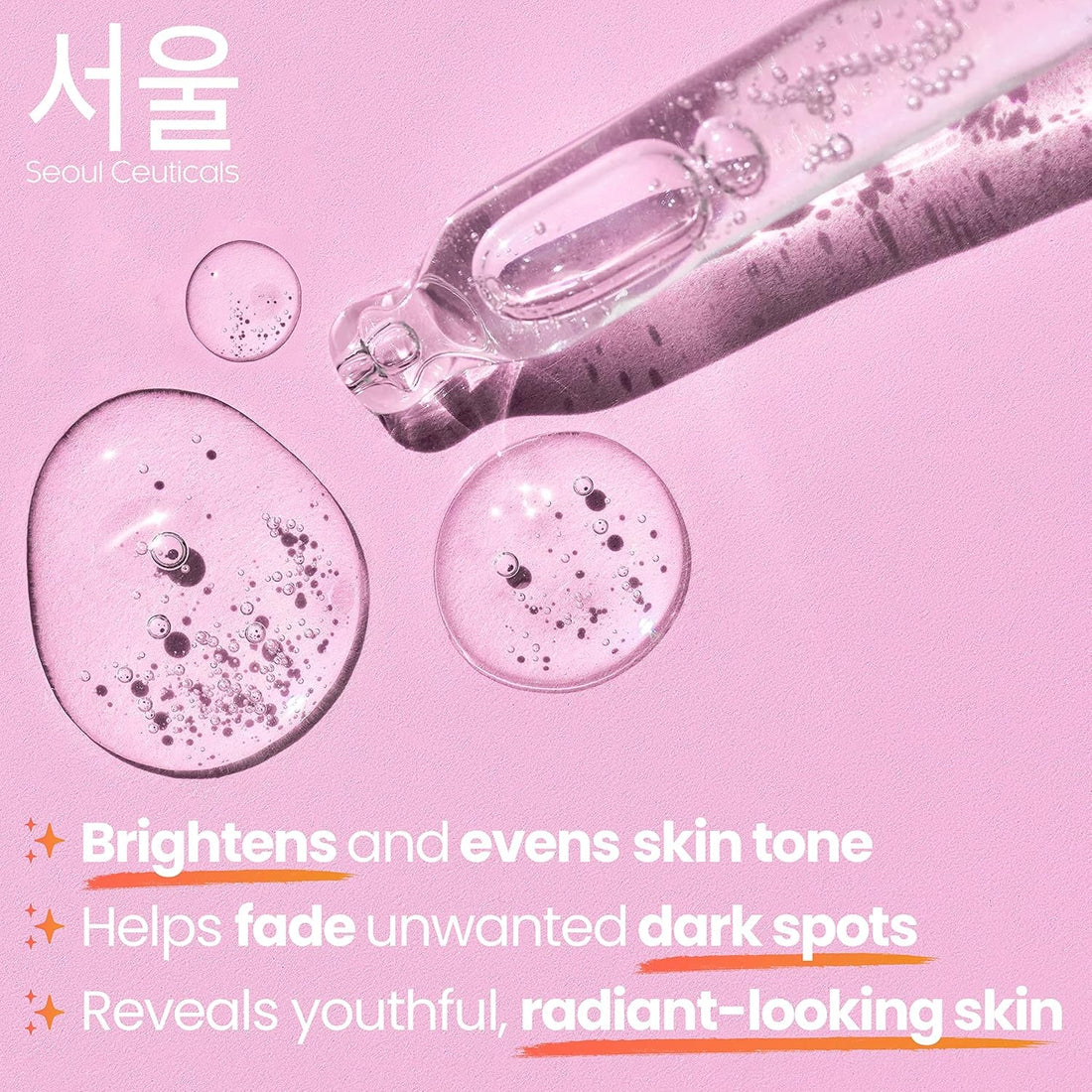 SeoulCeuticals Ultra Brightening Kojic Acid Serum 30ml | Fade Dark Spots & Brighten Skin Tone