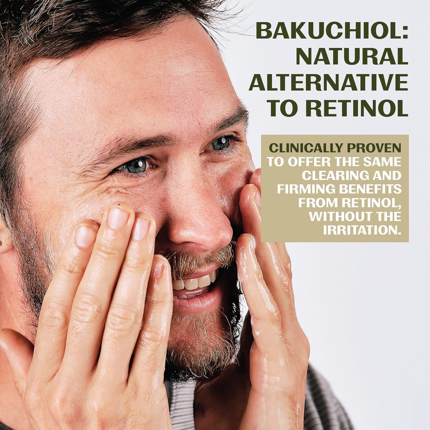 Thrive Skin Recovery Serum 30ml | Natural Anti-Aging Serum with Bakuchiol & Hyaluronic Acid