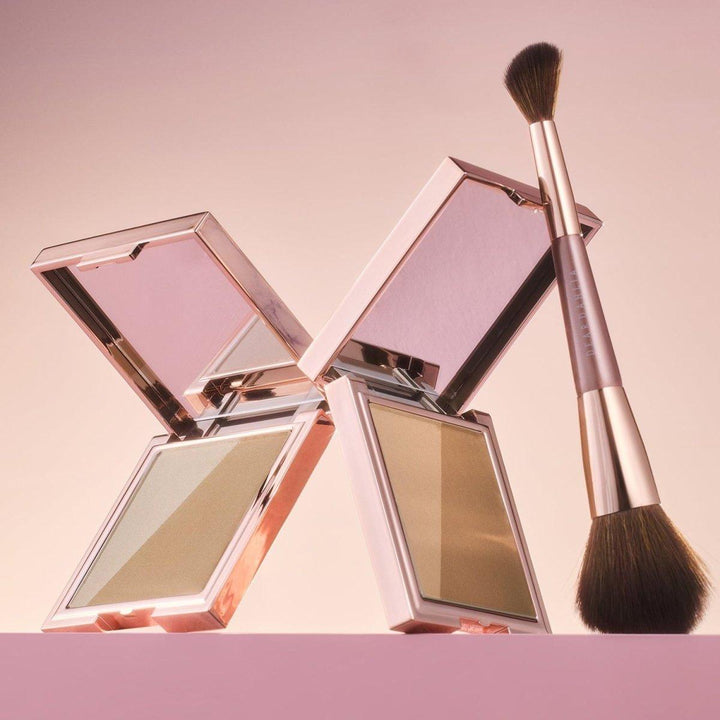 DEAR DAHLIA Skin Silhouette Contour Duo | Sculpt & Define with a Seamless, Natural Finish for Effortless Dimensional Beauty