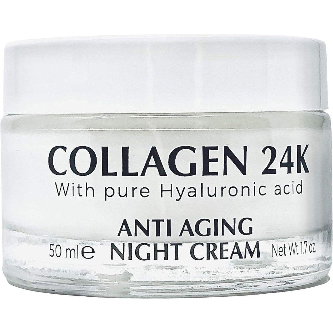 Delfanti Collagen 24K Anti-Aging Night Cream 50ml | Hydrating & Firming Skincare (Made in Italy) DELFANTI