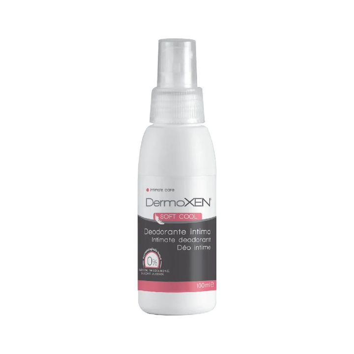 DERMOXEN Intimate Deodorant SOFT COOL - 100ml | Long-Lasting Freshness for Sensitive Intimate Areas