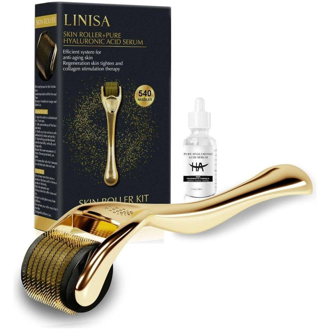 Derma Roller and Vitamin C Serum - 30ml Set: A Dynamic Duo for Skin Rejuvenation