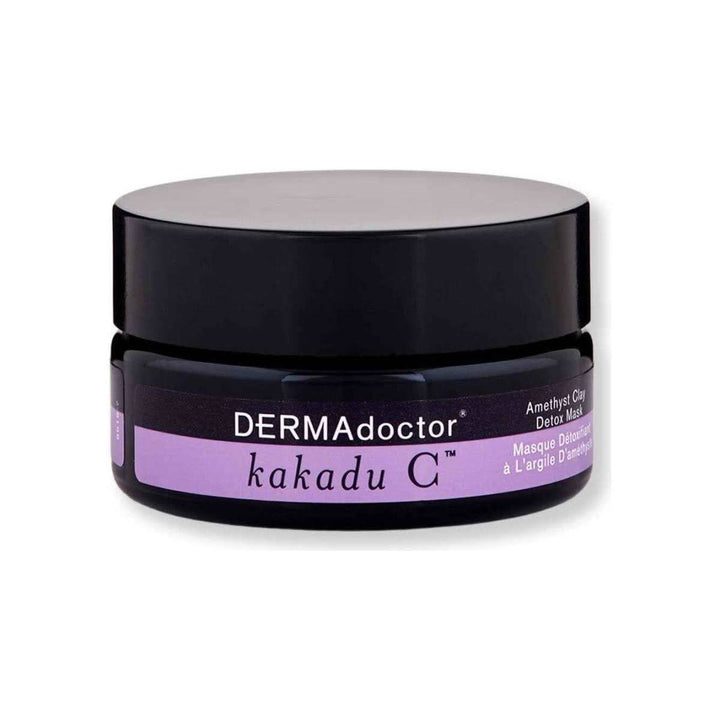 DermaDoctor Kakadu C Amethyst Clay Detox Mask 50ml | Detoxify & Brighten