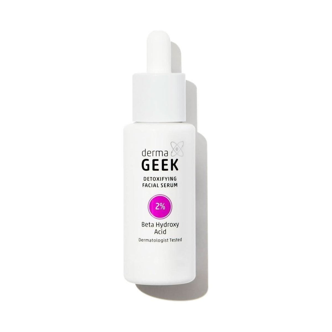 dermaGEEK Detoxifying Facial Serum 40ml | Brightening & Exfoliating Serum
