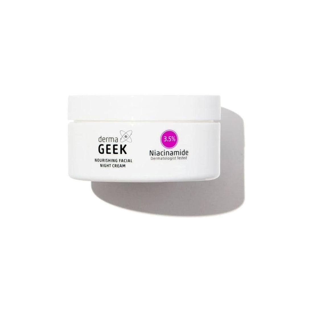 dermaGEEK Nourishing Facial Night Cream with Niacinamide 3.5% 50ml | Overnight Hydration & Skin Renewal
