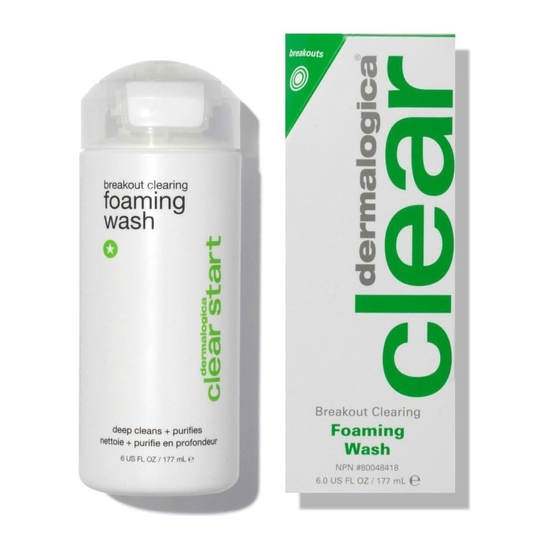 Dermalogica Clear Start Breakout Clearing Foaming Wash 177ml | Deep-Cleansing Face Wash for Acne-Prone Skin
