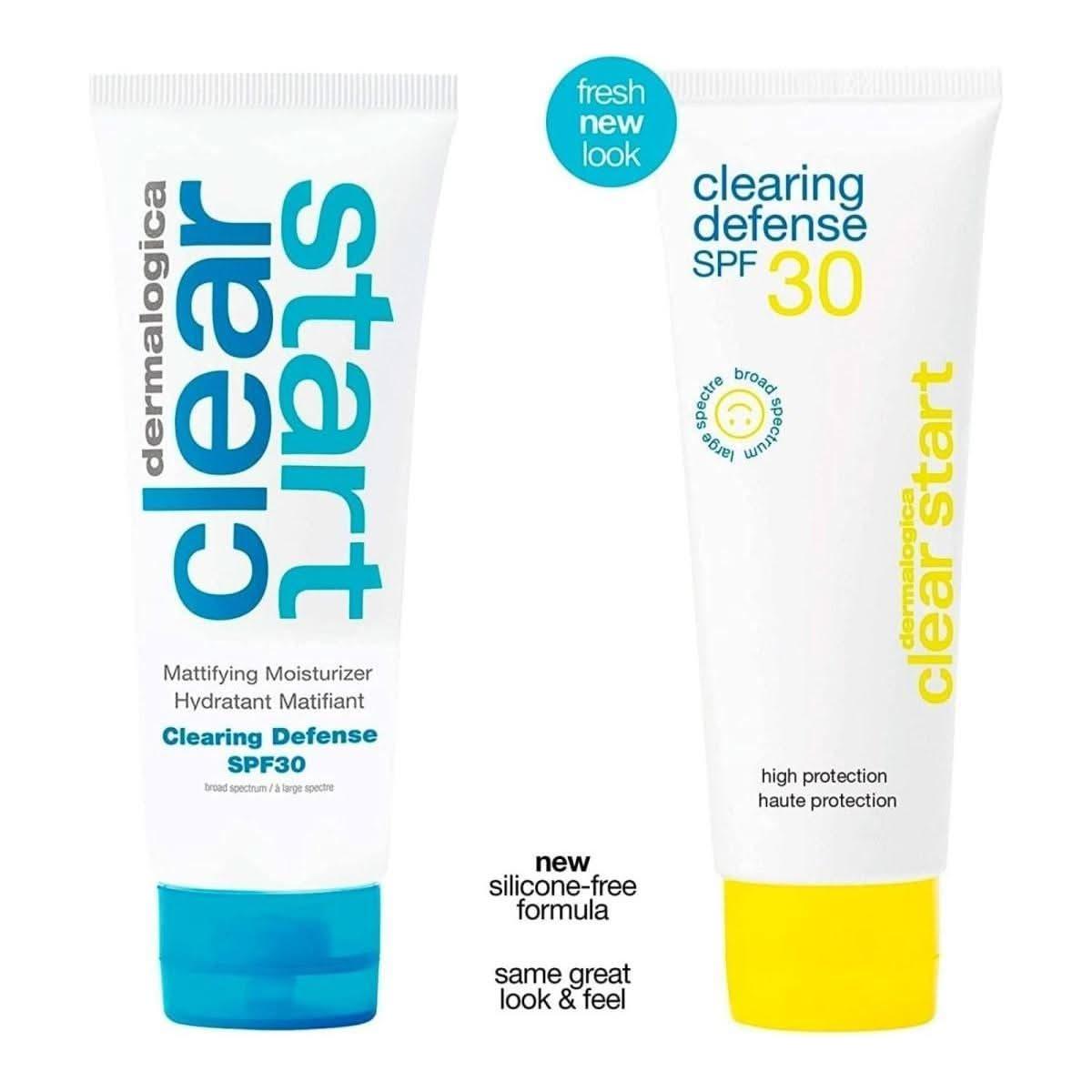 Dermalogica Clear Start Clearing Defense SPF30 59ml | Lightweight Mattifying Sunscreen