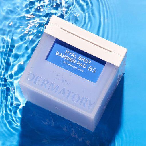 DERMATORY Hyal Shot Barrier B5 Pad | Dual-Action Hydration & Skin Texture Care 210ml (70 Pads)