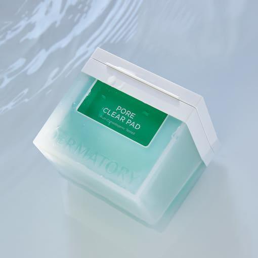 DERMATORY Pro Trouble Pore Clear Pad 160ml (60 Pads) | Exfoliate, Purify & Minimize Pores