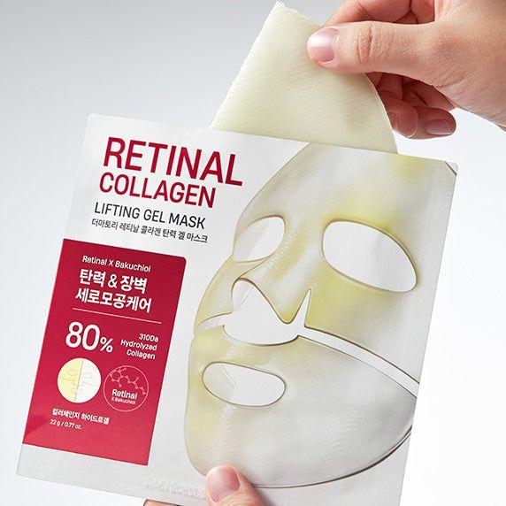 DERMATORY Retinal Collagen Lifting Gel Mask 22g x 3ea | Anti-Aging, Firming & Brightening