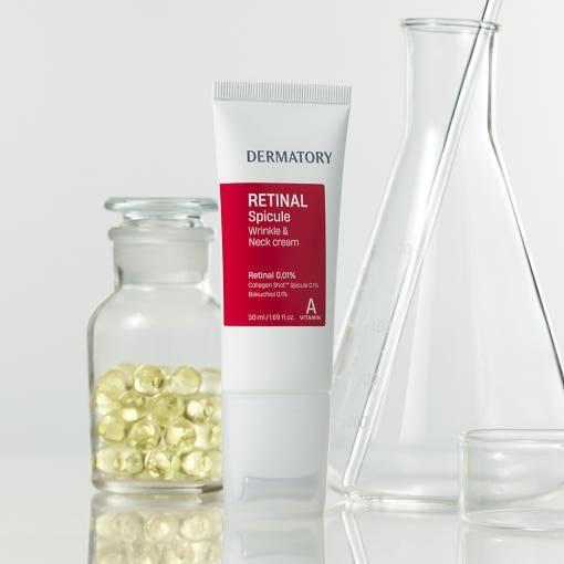 DERMATORY Retinal Spicule Wrinkle & Neck Cream 50ml | Advanced Firming & Anti-Wrinkle Treatment