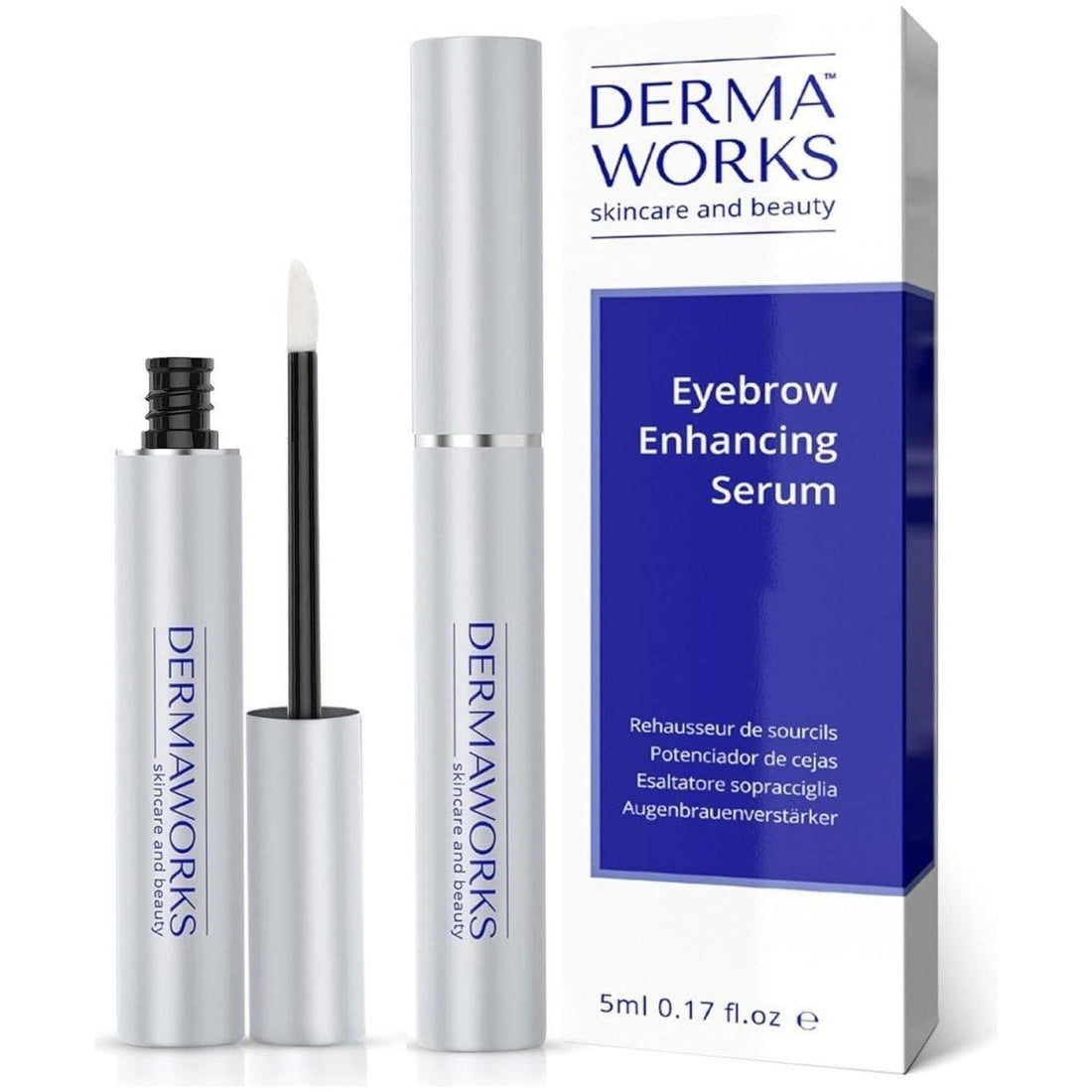 DERMAWORKS Spectaculash Rapid Brow Growth Serum - 5ml | Fuller, Thicker & Healthier Brows