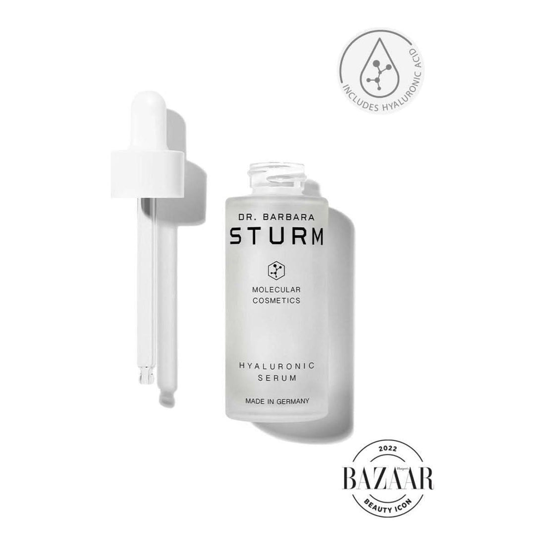 Dr. Barbara Sturm Hyaluronic Serum 30ml | Award-Winning Hydration Booster DR. BARBARA STURM