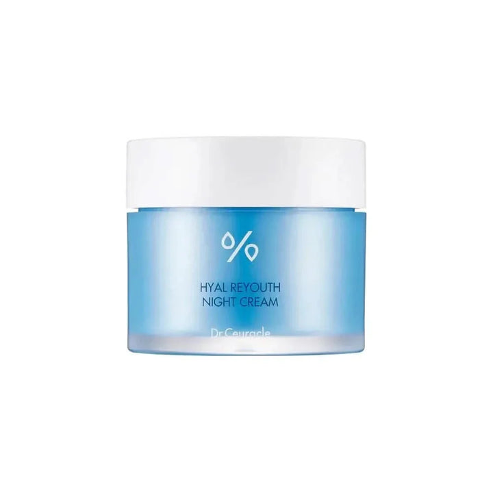Dr. Ceuracle Hyal Reyouth Night Cream 50ml | Intense Overnight Hydration & Skin Barrier Repair