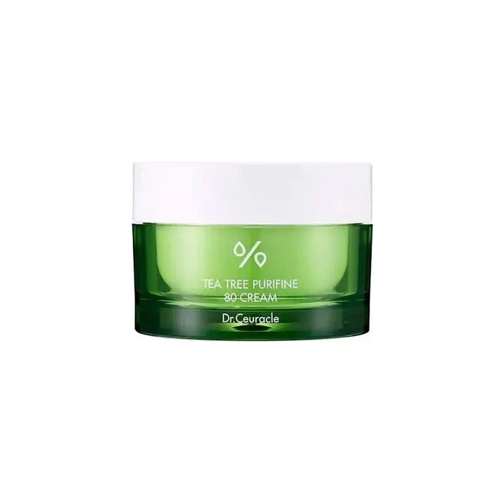 Dr. Ceuracle Tea Tree Purifine 80 Cream 50ml | Lightweight Hydration & Blemish Control