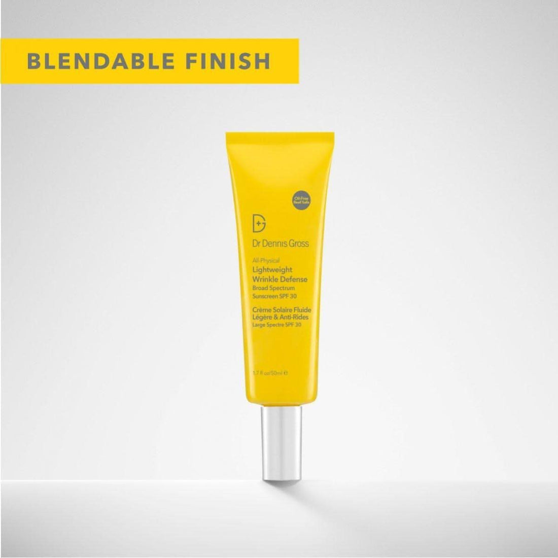 Dr. Dennis Gross All-Physical Lightweight Wrinkle Defense Broad Spectrum Sunscreen SPF 30 50ml | Sheer, Non-Greasy, Anti-Aging Protection Dr Dennis Gross