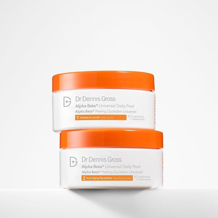 Dr. Dennis Gross Alpha Beta Universal Daily Peel 30 Pack | 2-Step Anti-Aging Exfoliation Treatment Dr Dennis Gross