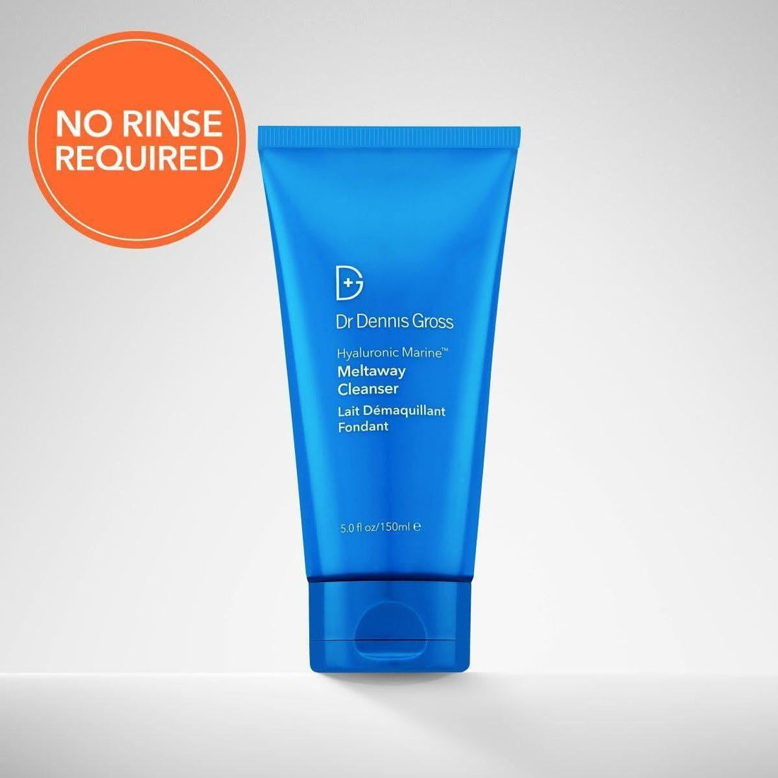 Dr. Dennis Gross Hyaluronic Marine Meltaway Cleanser Set 150ml | Oil-Free Makeup Remover & Hydrating Cleanser Dr Dennis Gross