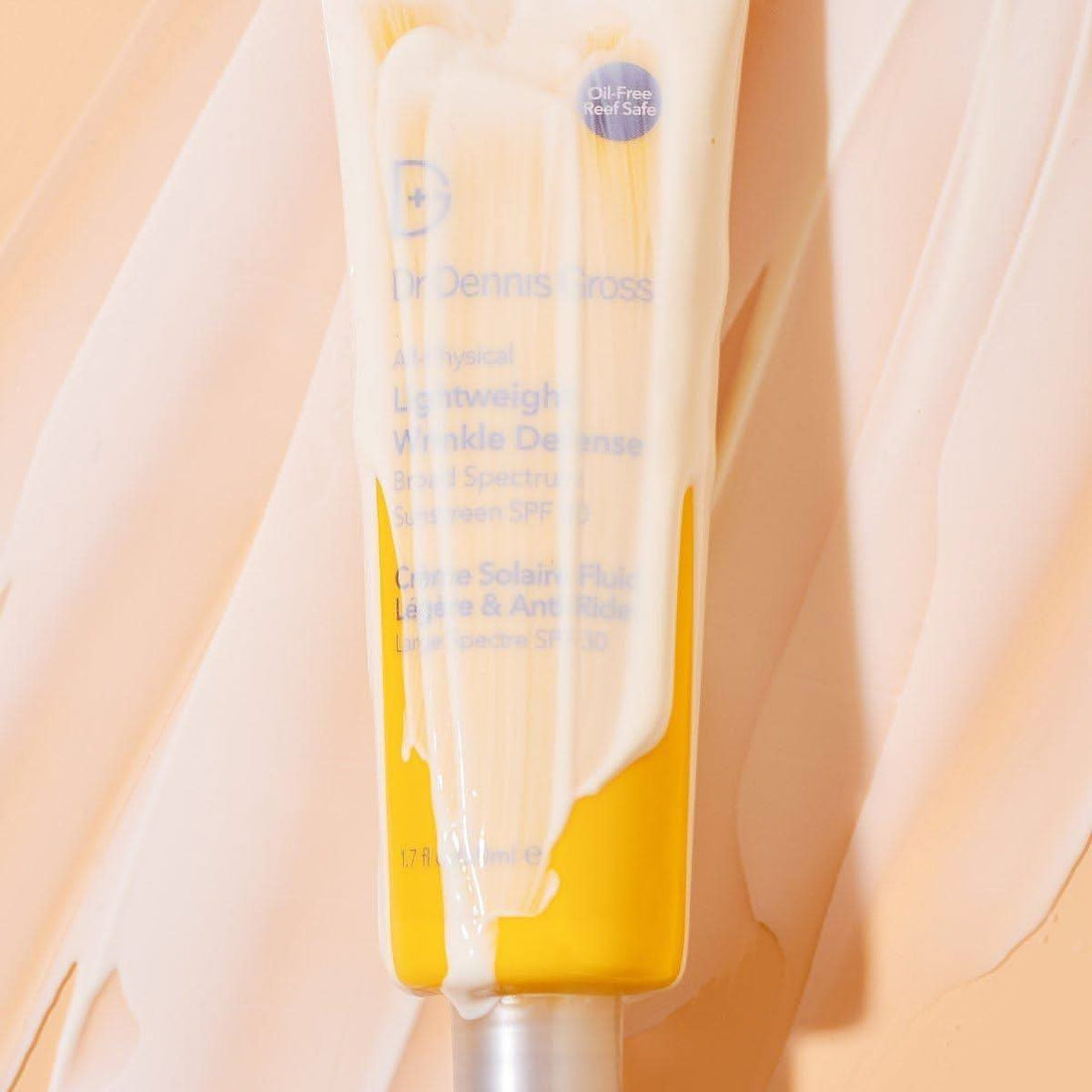 Dr. Dennis Gross Limited Edition All-Physical Lightweight Wrinkle Defense Broad Spectrum Sunscreen SPF 30 50ml | Mineral Sunscreen + Reusable Water Bottle Dr Dennis Gross