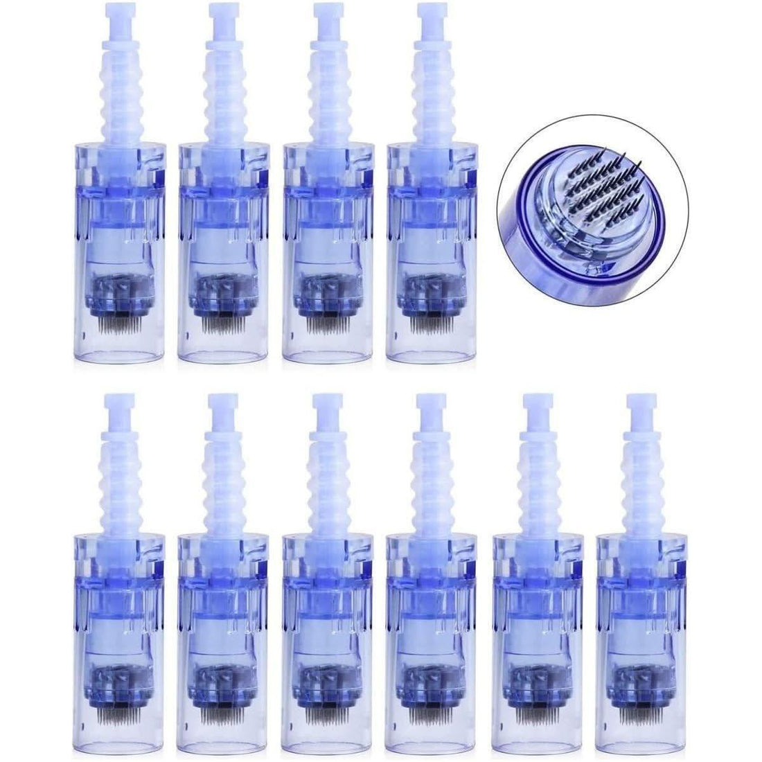Dr. Pen Ultima A6 Replacement Needle Cartridges 10pcs Set 12-Pin | 36-Pin | Nano Round | Sterile & Professional Grade
