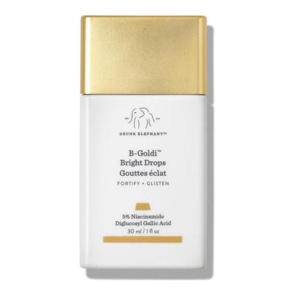 Drunk Elephant B-Goldi™ Bright Drops 30ml | Illuminating Niacinamide Serum for a Custom Glow Drunk Elephant