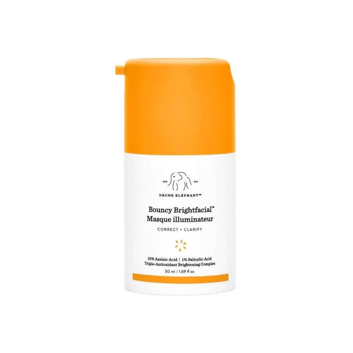 Drunk Elephant Bouncy Bright Facial 50ml | Radiance-Boosting & Tone-Correcting Mask