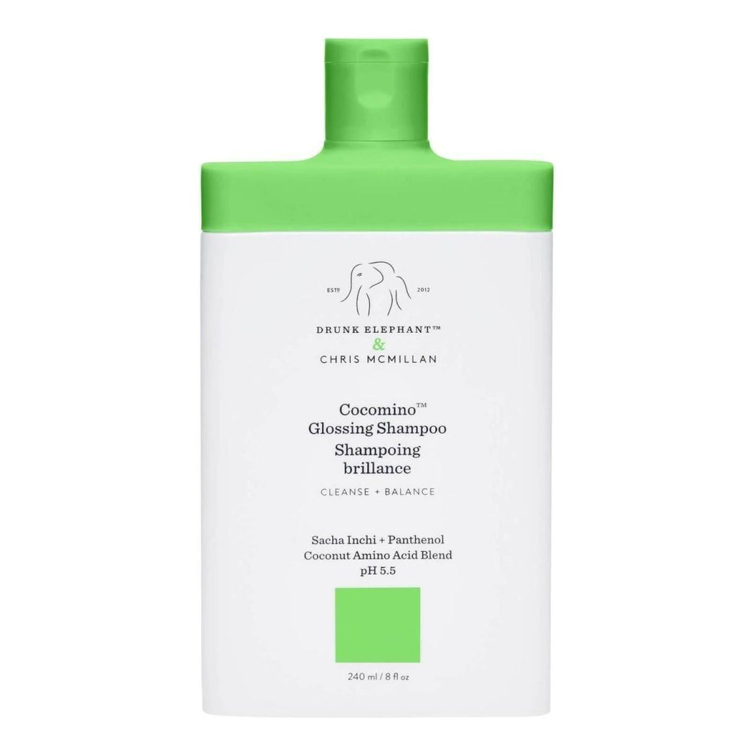 Drunk Elephant Cocomino™ Glossing Shampoo | Sulfate-Free Coconut-Based Cleansing for Shiny, Healthy Hair