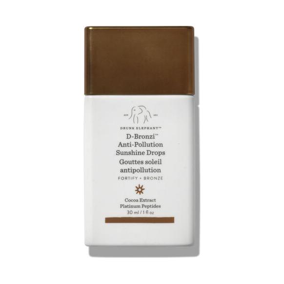 Drunk Elephant D-Bronzi Anti-Pollution Sunshine Drops 30ml | Radiant, Sun-Kissed Glow & Antioxidant Protection Drunk Elephant