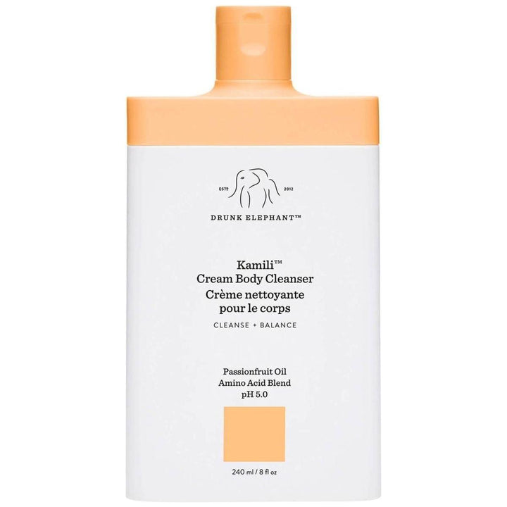 Drunk Elephant Kamili™ Cream Body Cleanser 240ml | (Passion Fruit) | Nourishing, pH-Balanced Cleanser Gentle, Hydrating & pH-Balanced for Softer Skin!