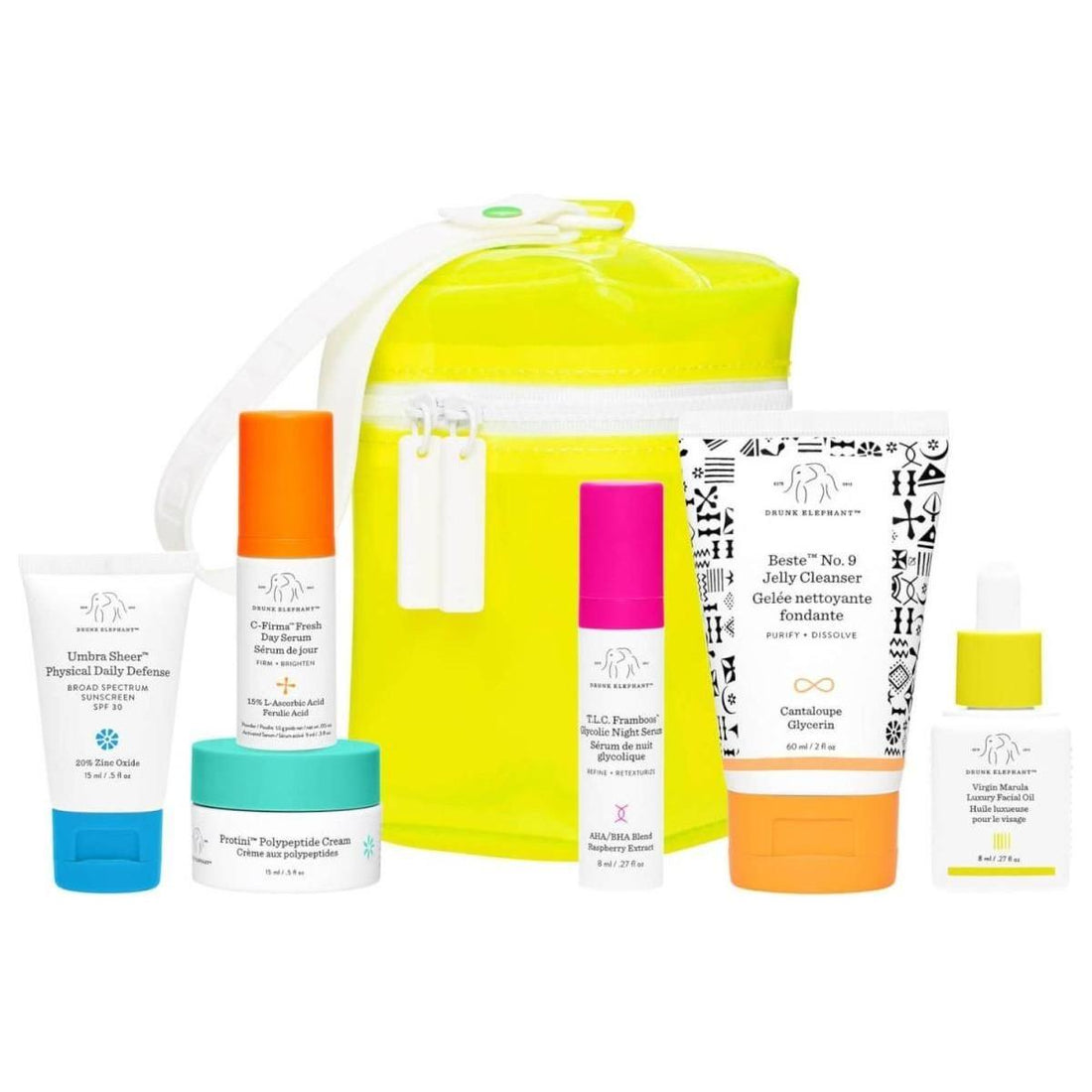 Drunk Elephant The Littles™ 6.0 Set | Travel-Friendly Complete Skincare Routine