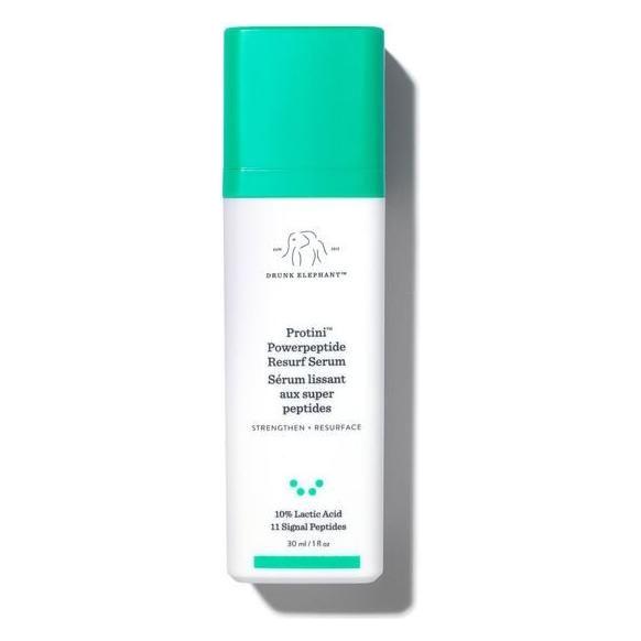 Drunk Elephant Protini Powerpeptide Resurf Serum 30ml | Peptide & Lactic Acid Resurfacing Treatment Drunk Elephant