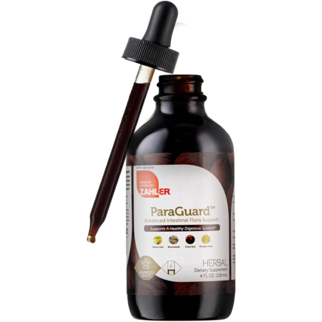 Zahler ParaGuard Liquid Drops – 118ml | Advanced Intestinal & Digestive Support with Wormwood & Herbal Cleanse Formula