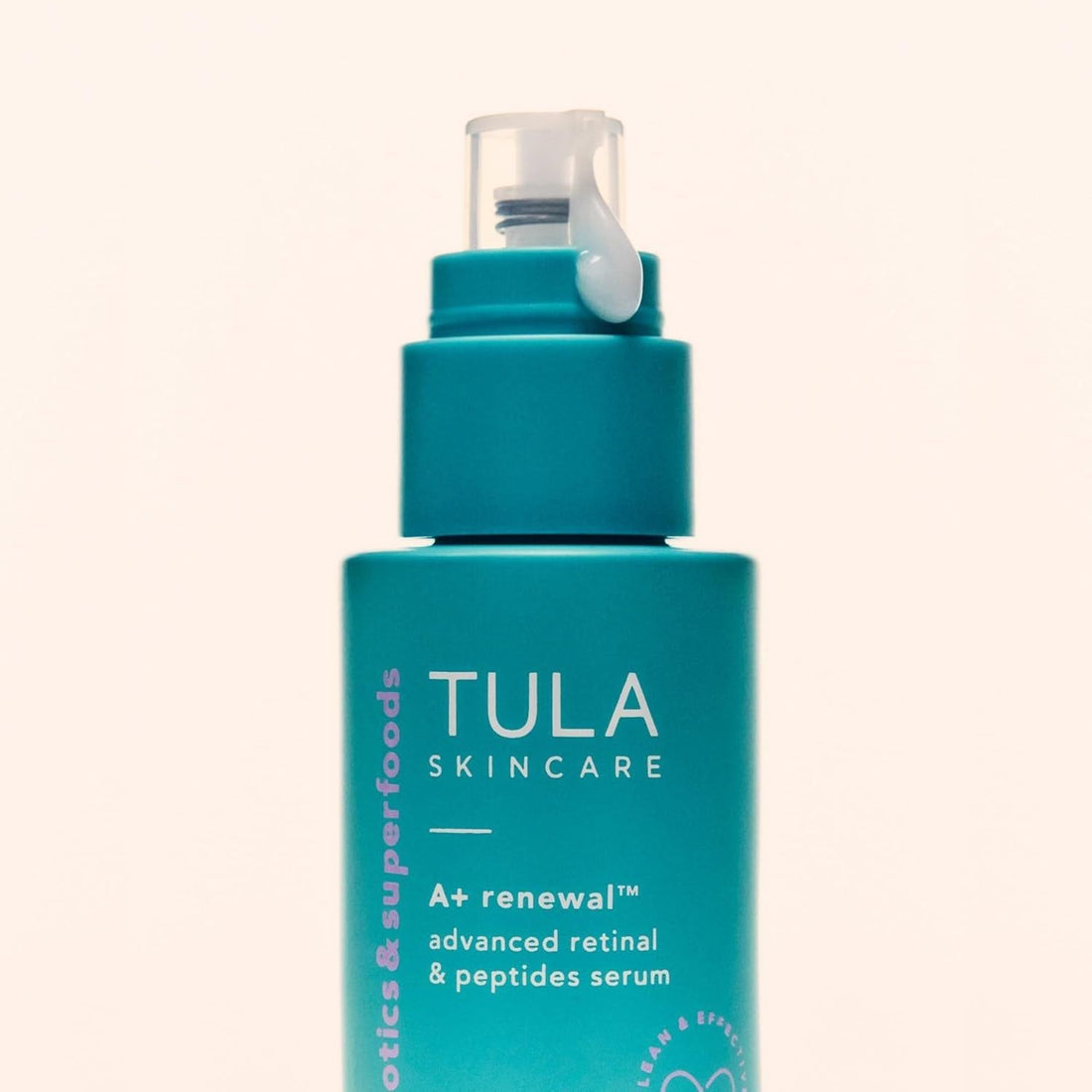 TULA SKINCARE A+ Renewal™ Advanced Retinal + Peptides Serum – 30ml | Anti-Aging, Firming & Brightening