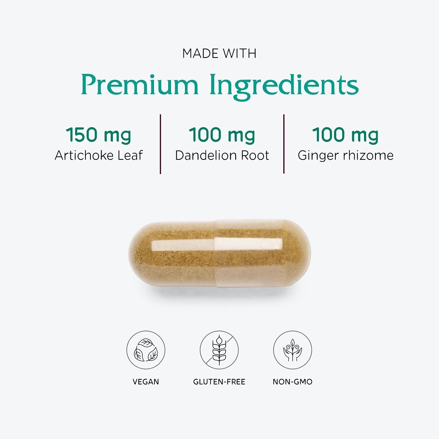 Vitanica Bitters Extra 90 Capsules | Herbal Digestive Bitters with Enzymes for Healthy Digestion