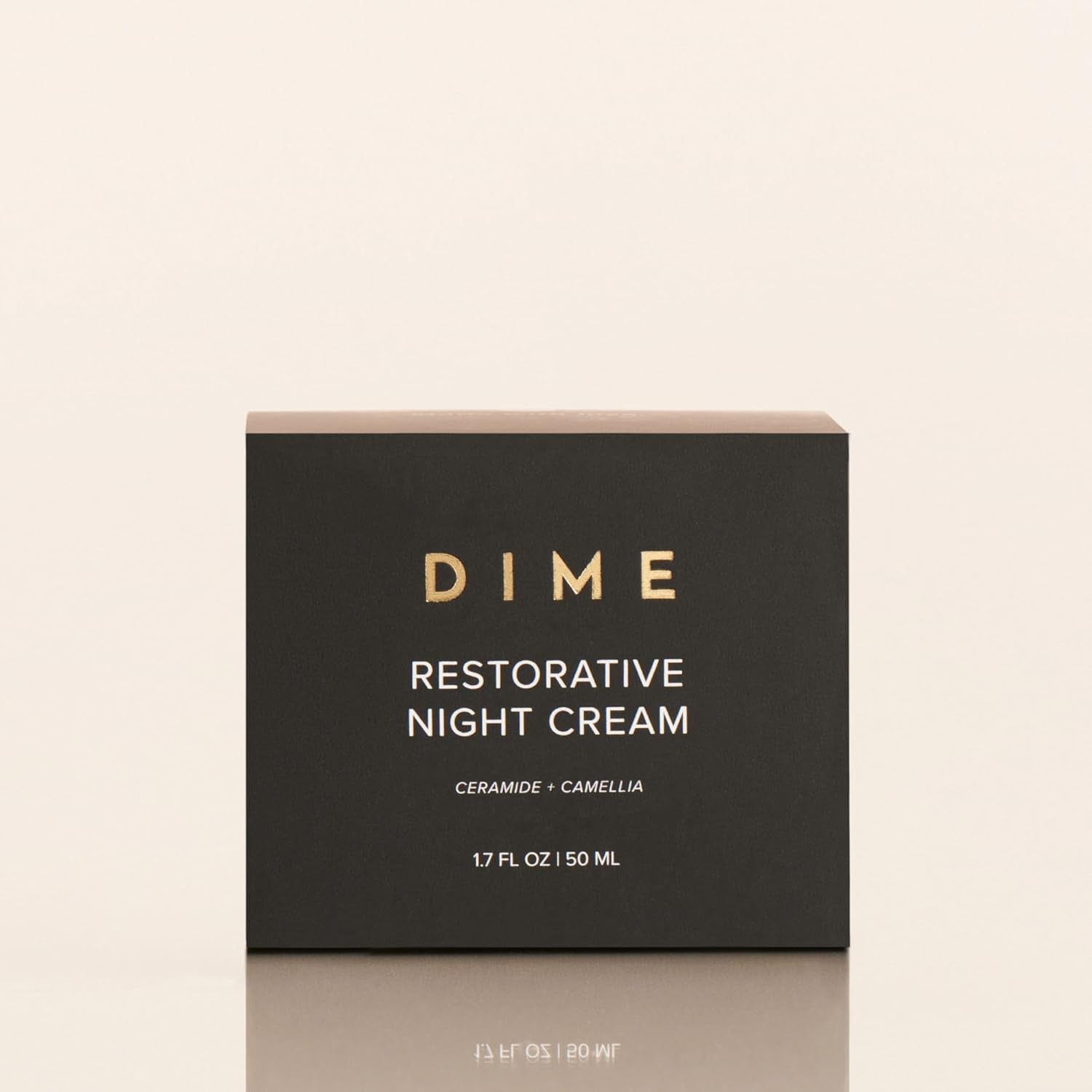 DIME Restorative Night Cream - 50ml | Hydrating, Peptide-Powered Overnight Moisturiser for Youthful Skin