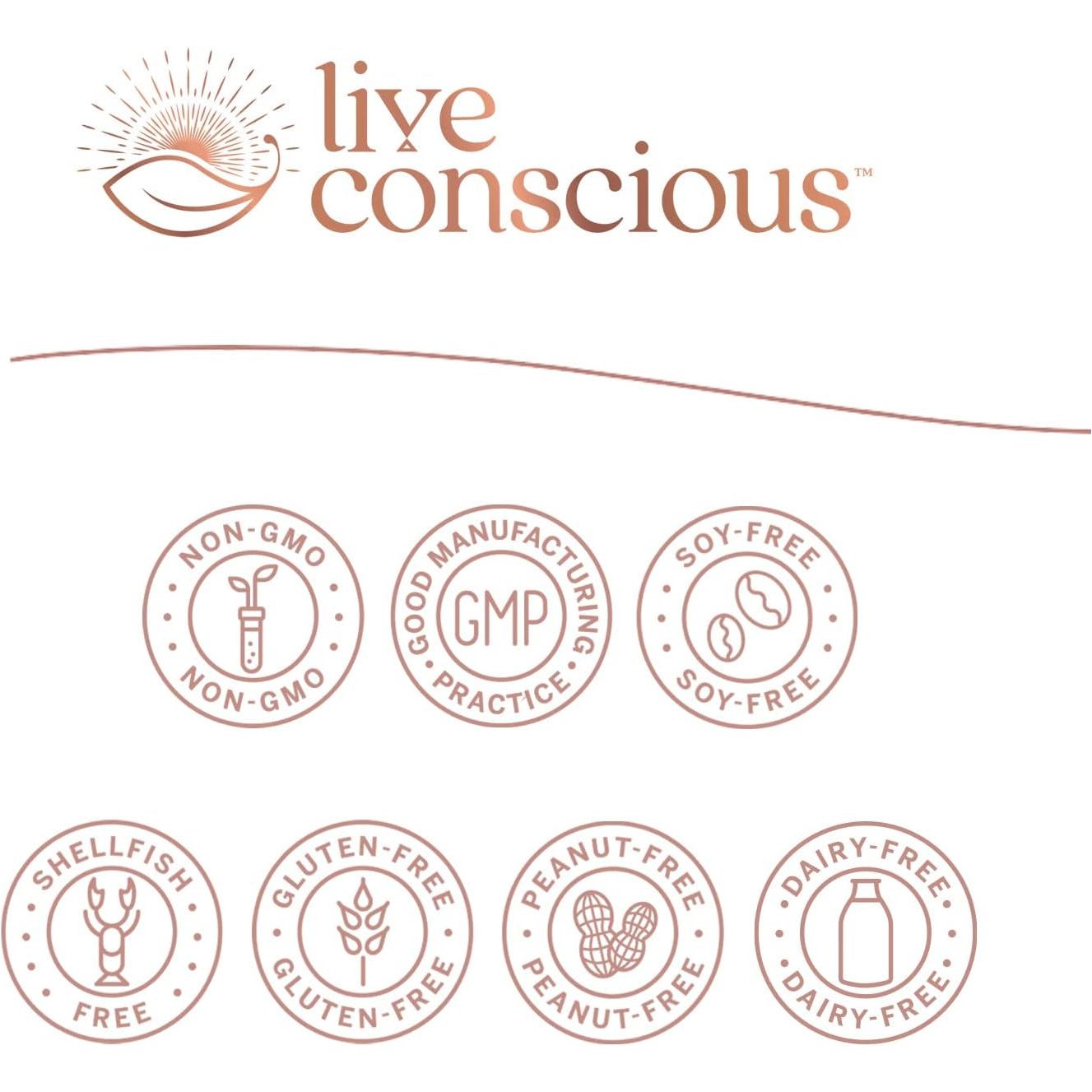 Live Conscious K2 + D3 Supplement 60 Softgels | Bone Strength, Heart Health & Immune Support