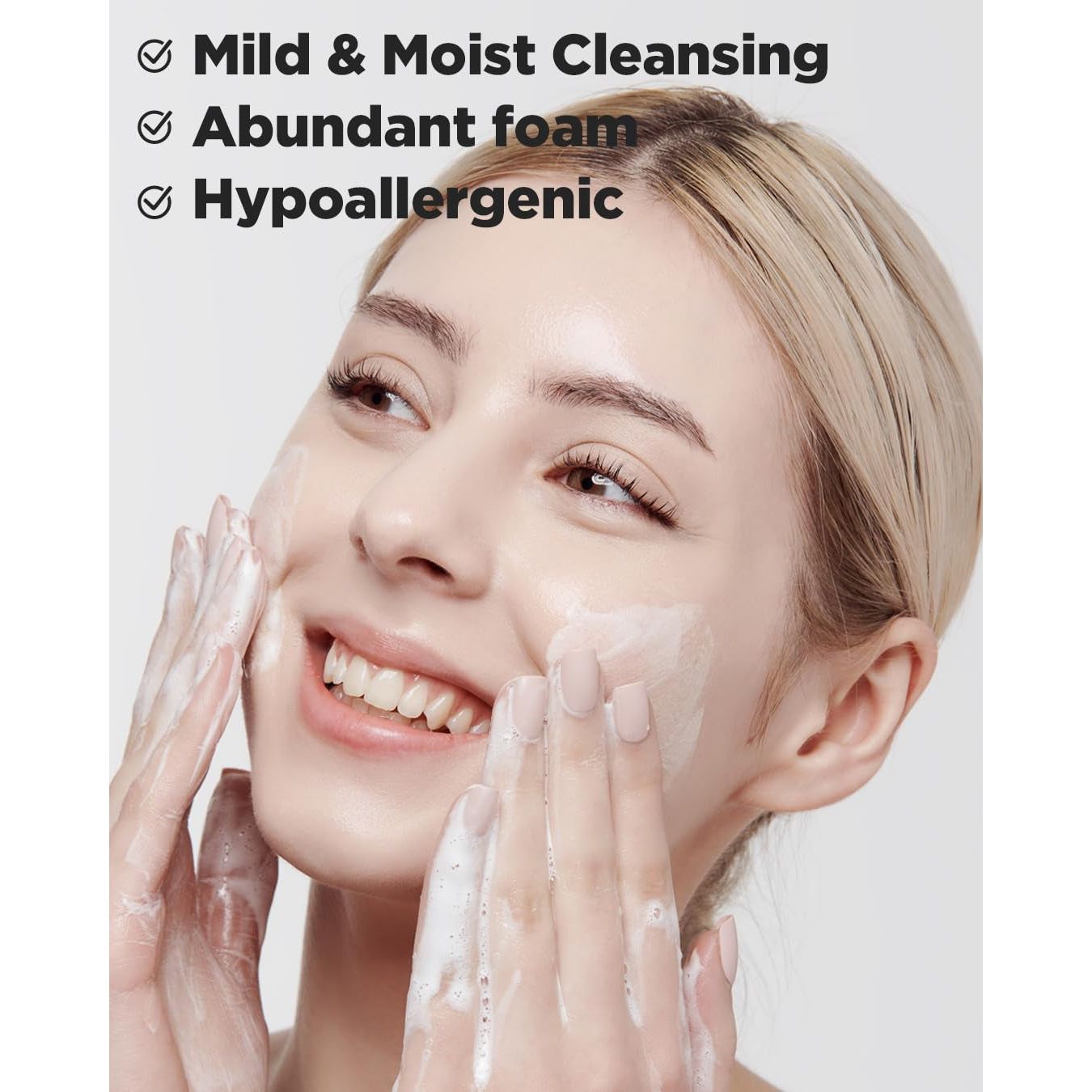 BEISIKS SKINRxLAB MadeCera Cream Mild Whipped Cleanser 100ml | Hydrating, Pore-Tightening Daily Face Wash