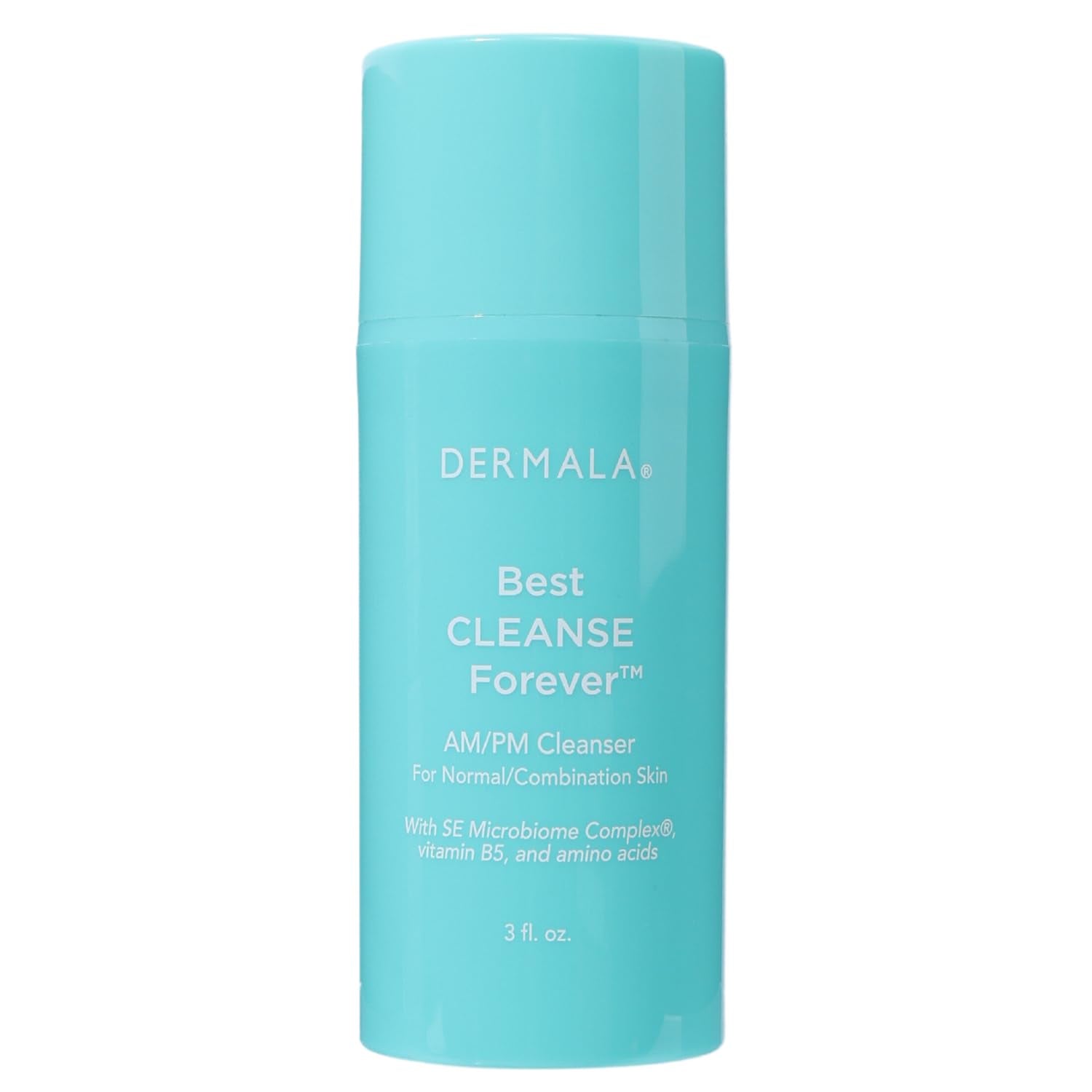 Dermala Best Cleanse Forever AM/PM Cleanser – 89ml | Microbiome-Balancing Daily Face Wash for Acne-Prone Skin