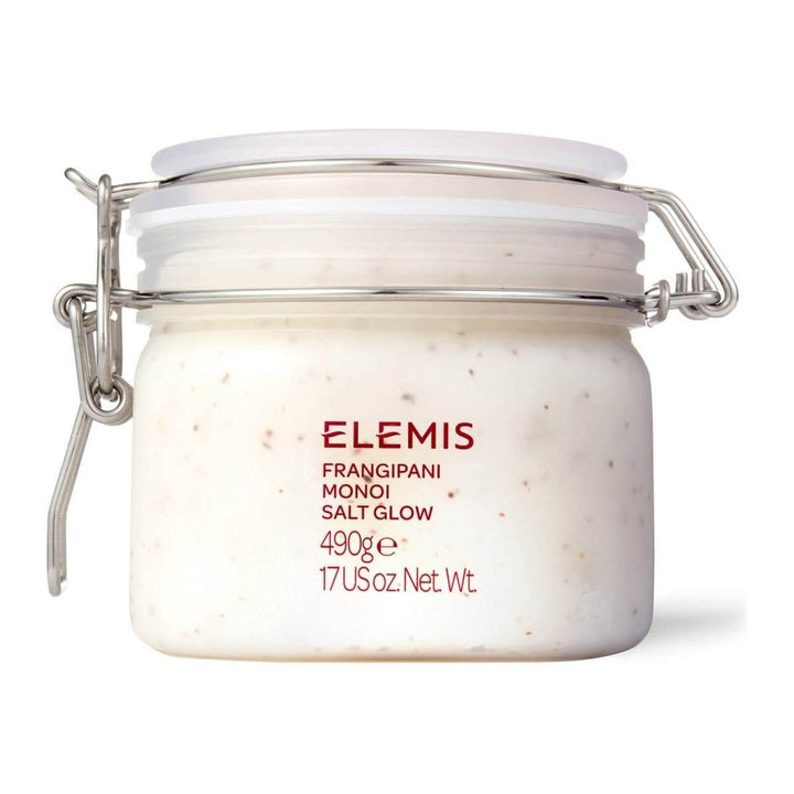 ELEMIS Frangipani Monoi Salt Glow 480g Exfoliating & Nourishing Body Scrub