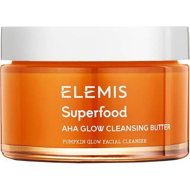 ELEMIS Superfood AHA Glow Cleansing Butter 90ml | Brightens, Nourishes & Removes Makeup