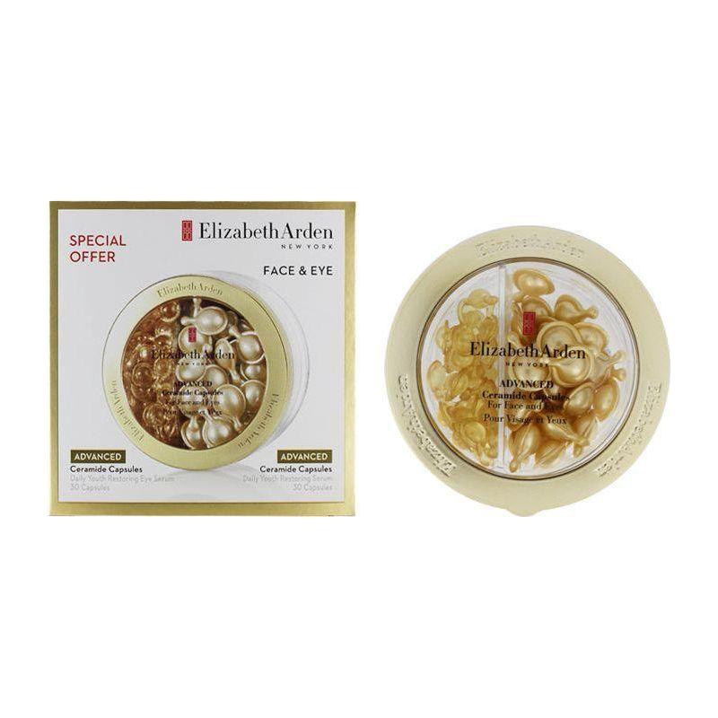 Elizabeth Arden Advanced Ceramide Daily Youth Restoring Serum Face & Eye 60 Capsules Firm & Smooth Skin